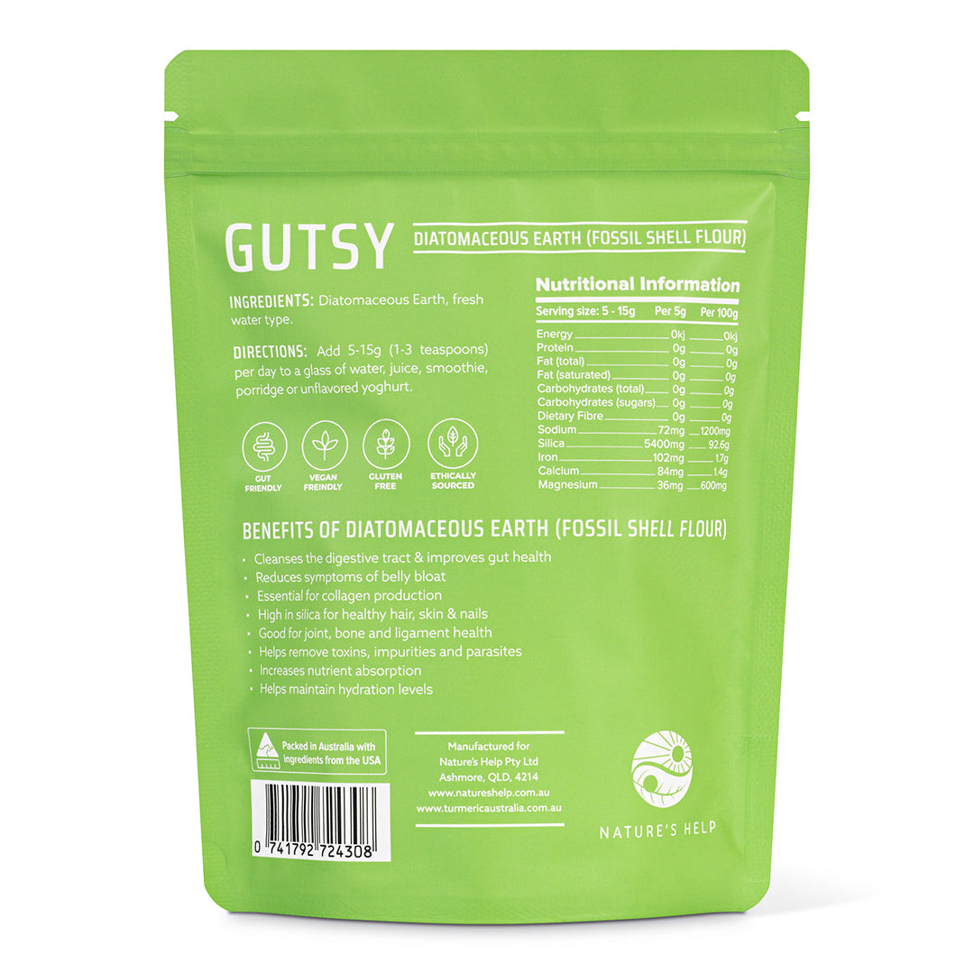 Gutsy - Diatomaceous Earth (Fossil Shell Flour)