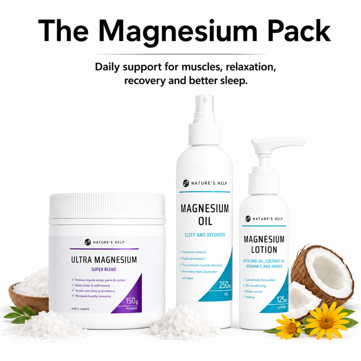 Product benefits section