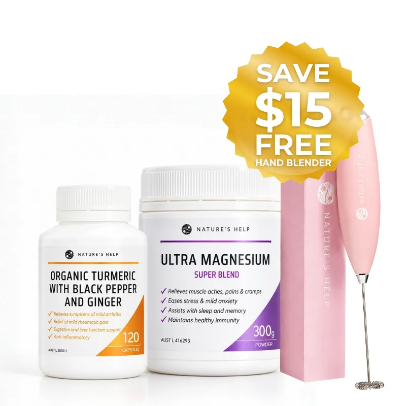 Turmeric &amp; Ultra Magnesium 300g Duo