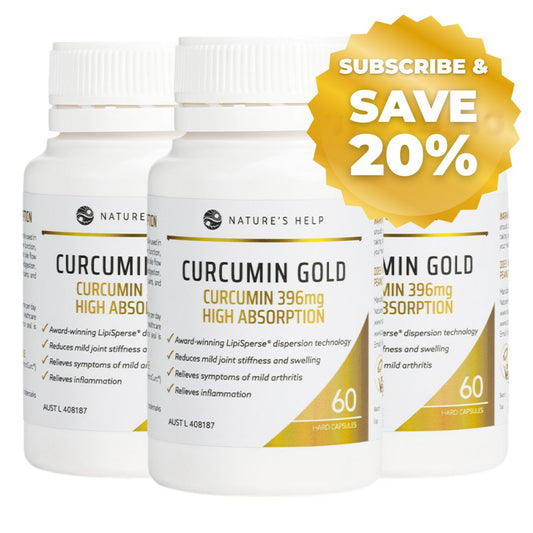 Curcumin Gold - 3 Bottle Value Buy