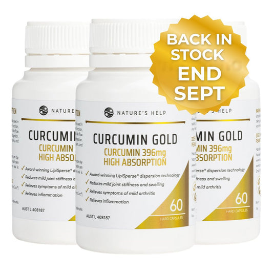 Curcumin Gold - 3 Bottle Value Buy