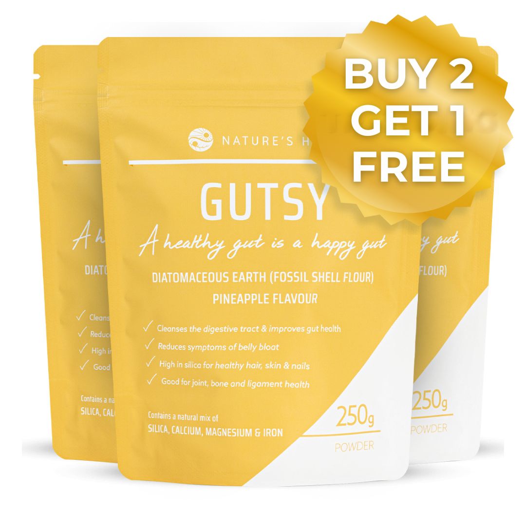 Gutsy - Diatomaceous Earth (Fossil Shell Flour)- Pineapple flavour