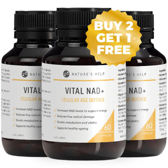 Vital NAD+ Bundle: Buy 2, Get 1 Free Save $49.95