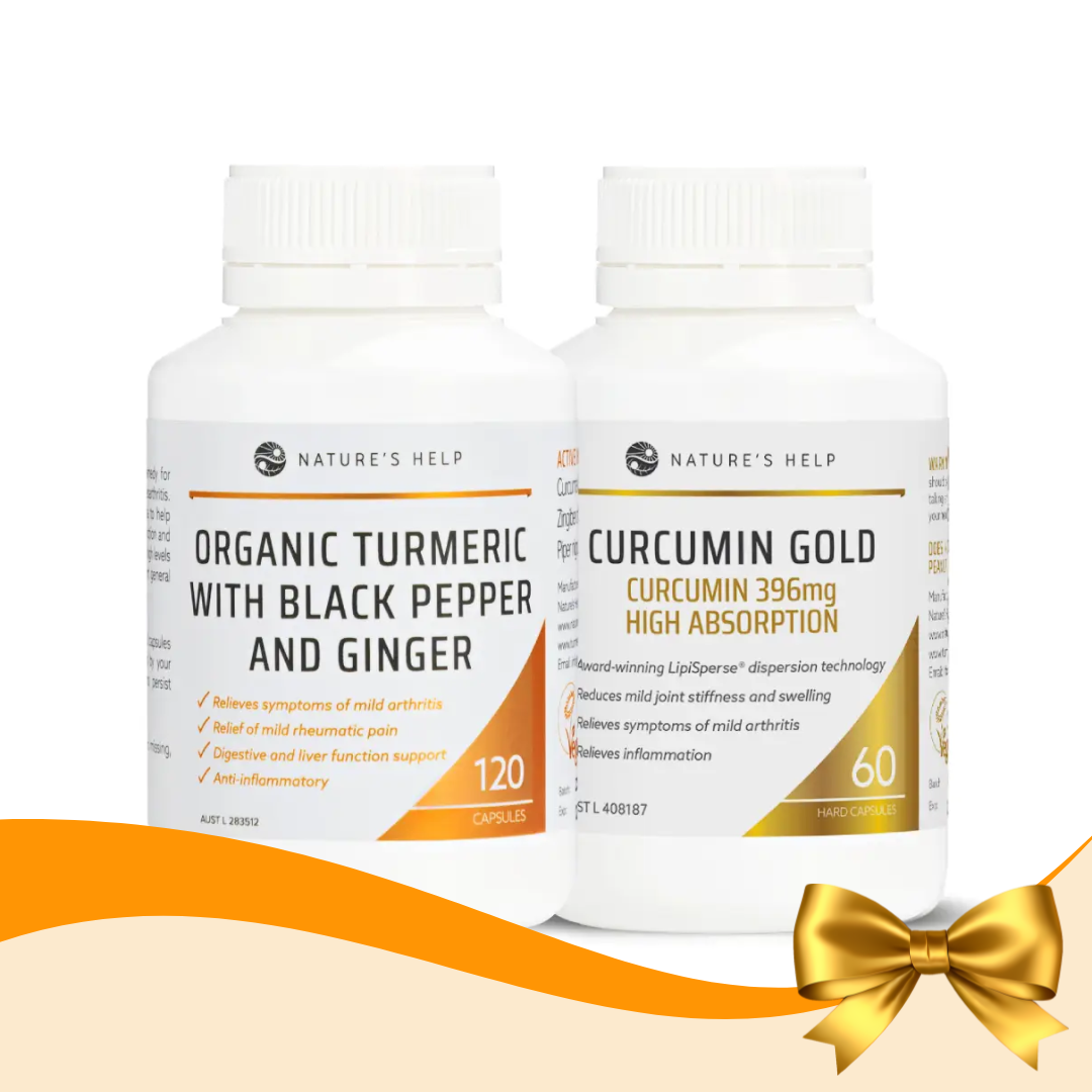Turmeric Capsules & Curcumin Gold Duo