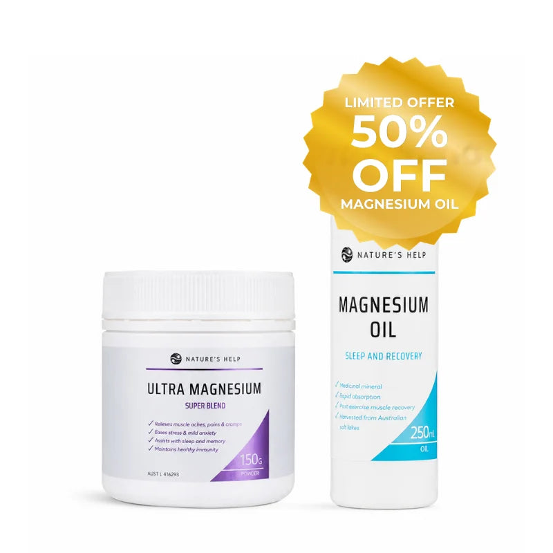 Buy Ultra Magnesium 150g, Get Pure Magnesium Oil at 50% OFF