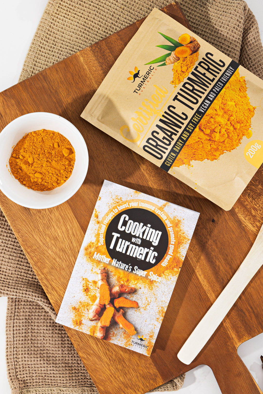 Cooking with Turmeric - 60 Page Printed Recipe Book