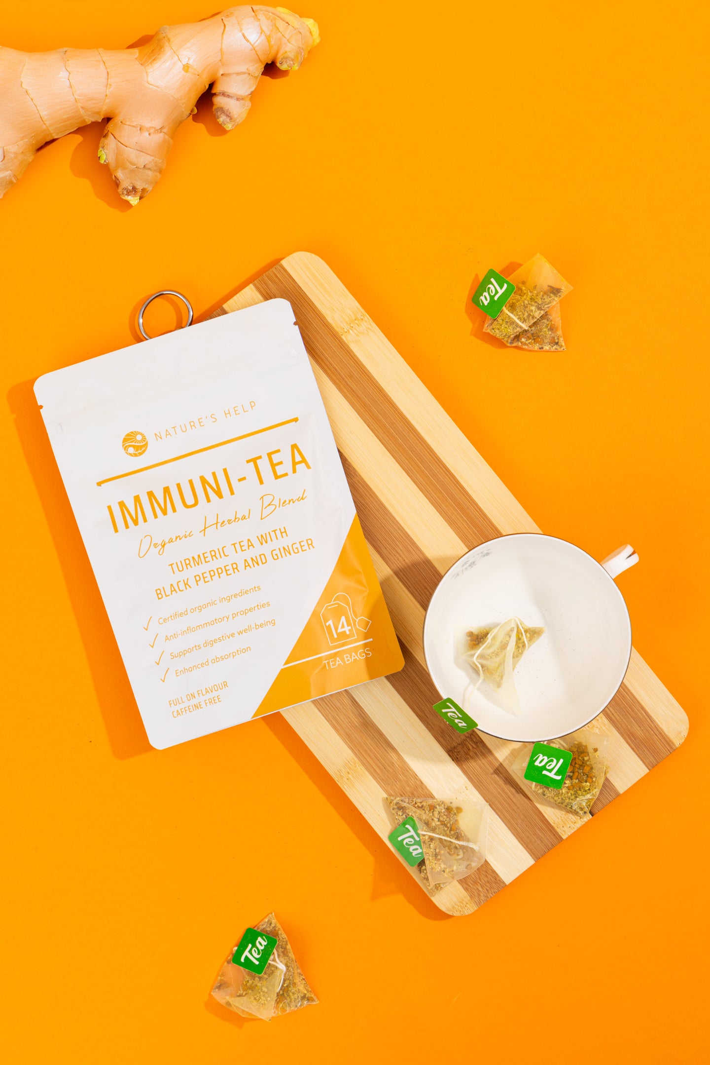 Immuni-Tea - Organic Herbal Blends – Turmeric Australia