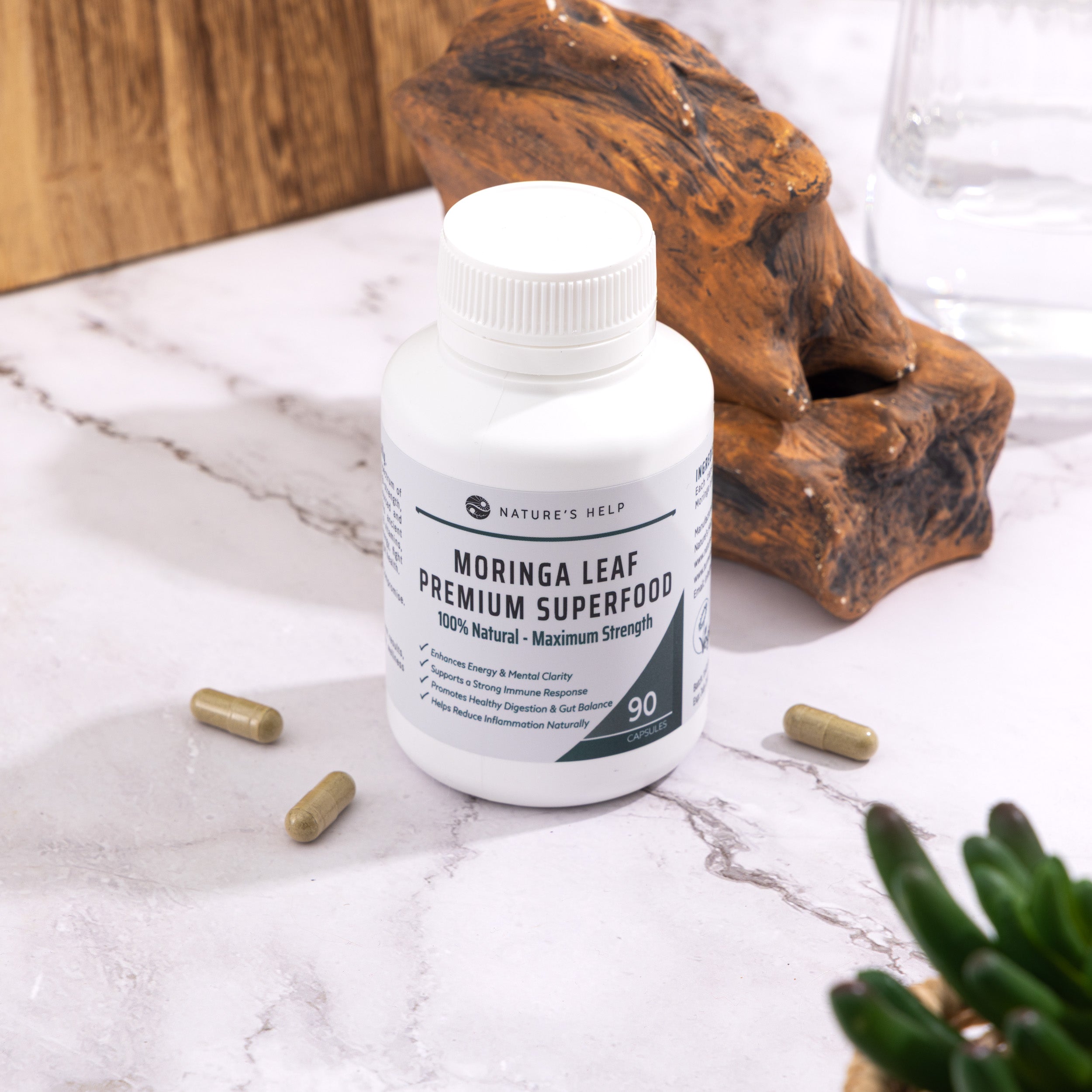 Moringa Leaf Capsules