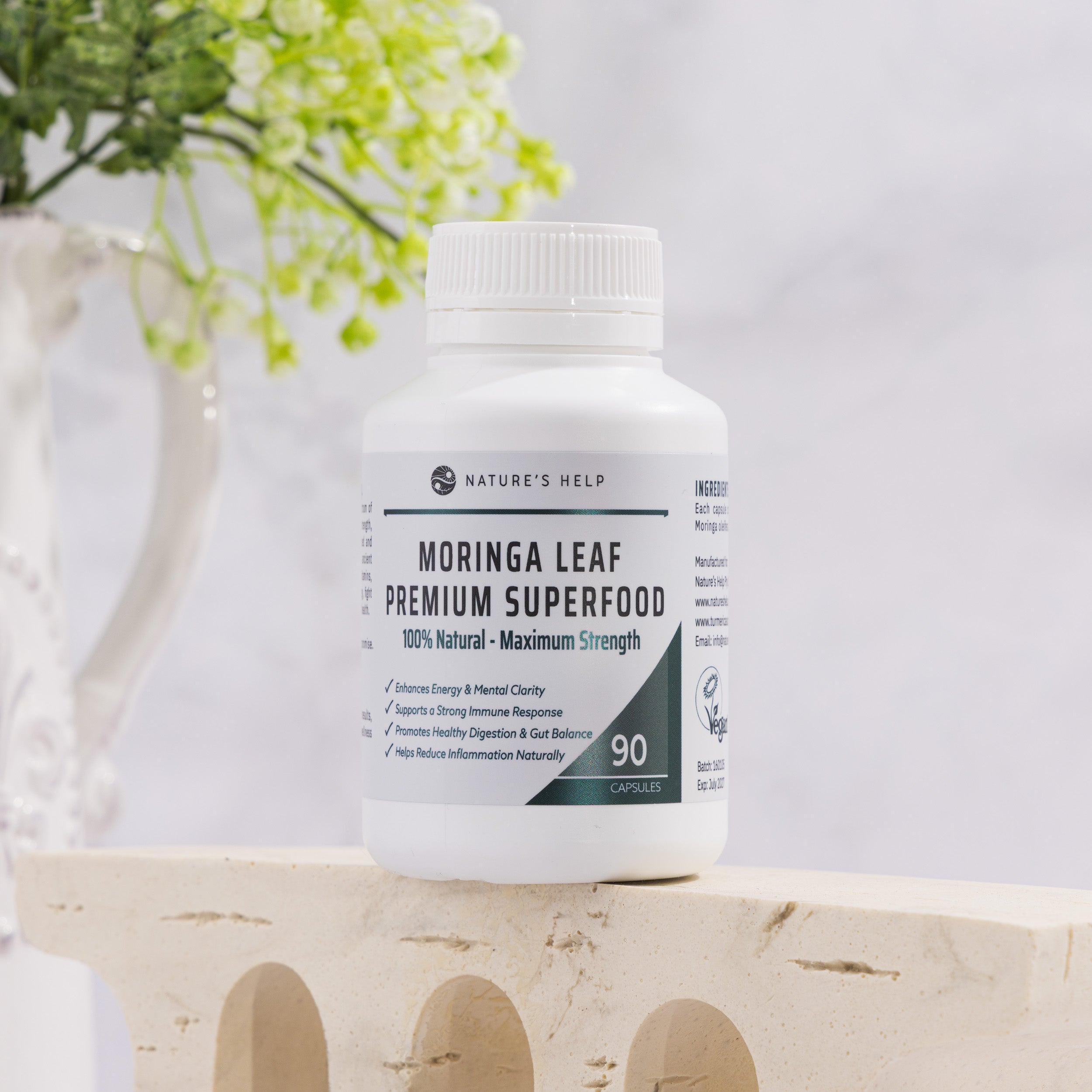 Moringa Leaf Capsules