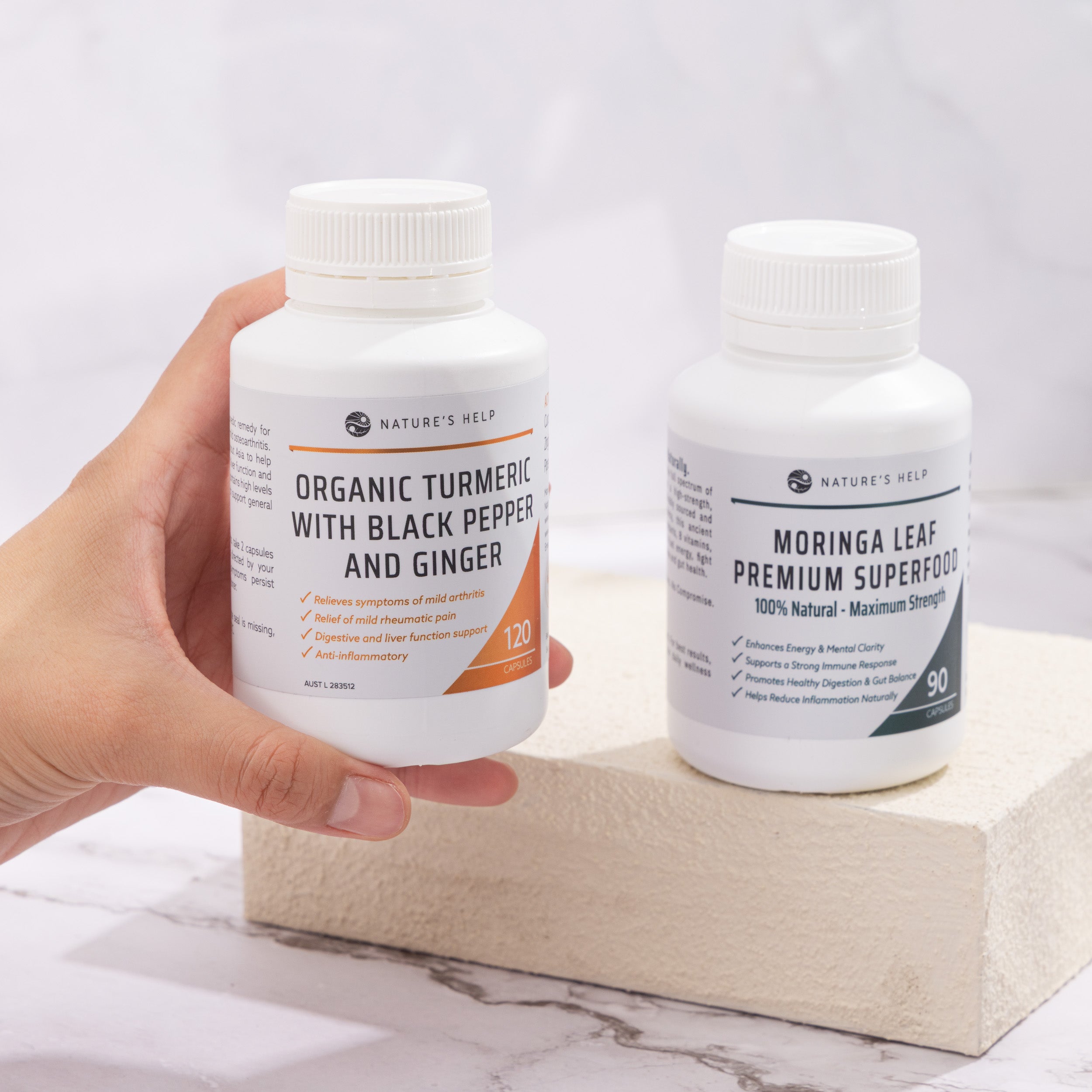 Moringa and Turmeric